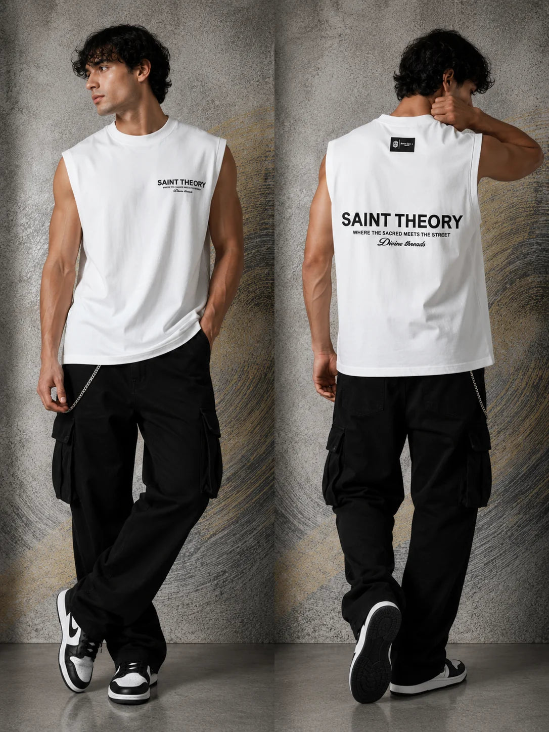 Camiseta manga sisa 280 gramos referencia 16002, color Blanco, talla XL