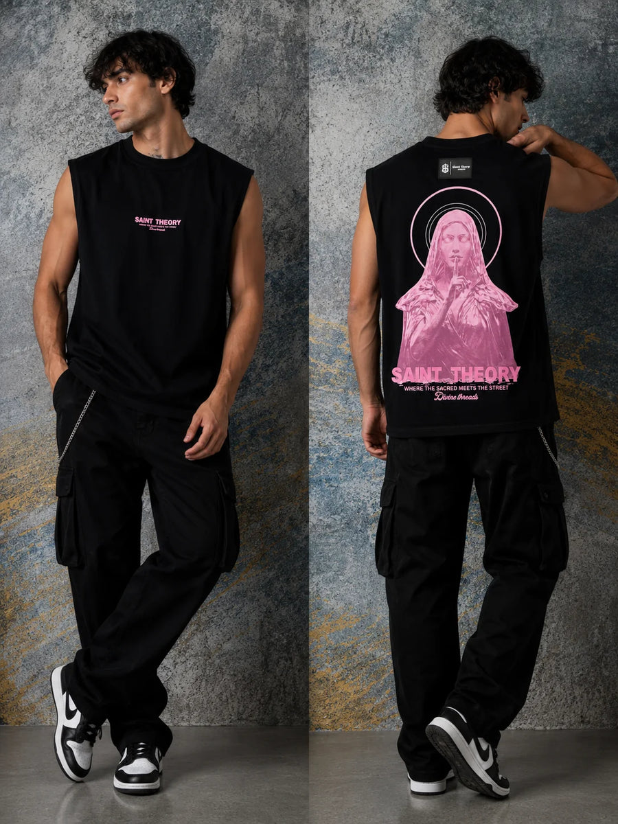 Camiseta manga sisa 280 gramos referencia 16009, color Negro, talla M