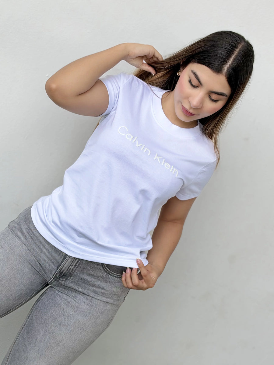 Camiseta dama referencia 17002, color Blanco, talla S