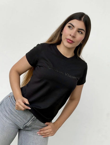 Camiseta dama referencia 17002, color Negro, talla M