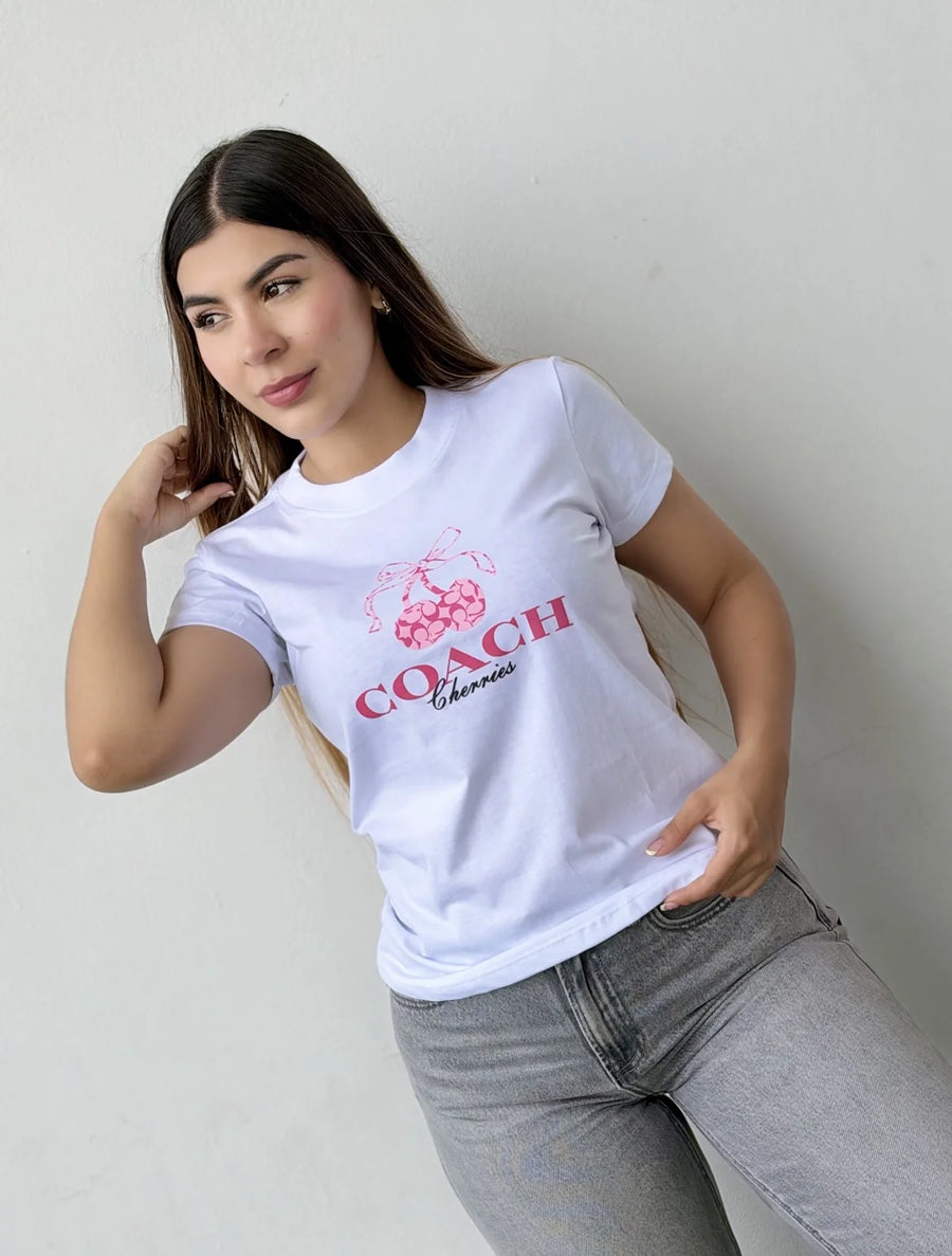 Camiseta dama referencia 17003, color Blanco, talla M