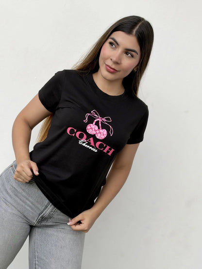 Camiseta dama referencia 17003, color Negro, talla M