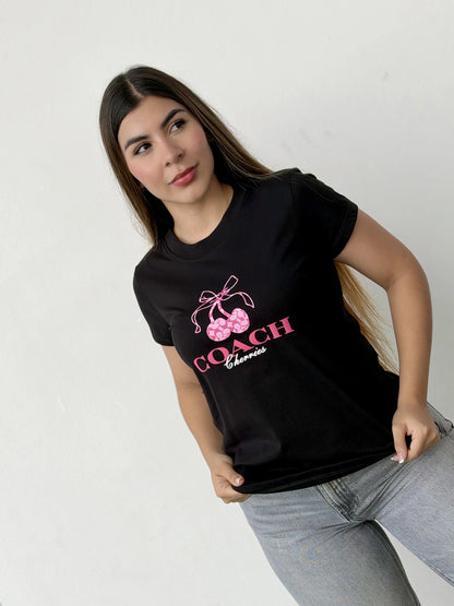Camiseta dama referencia 17003, color Negro, talla L