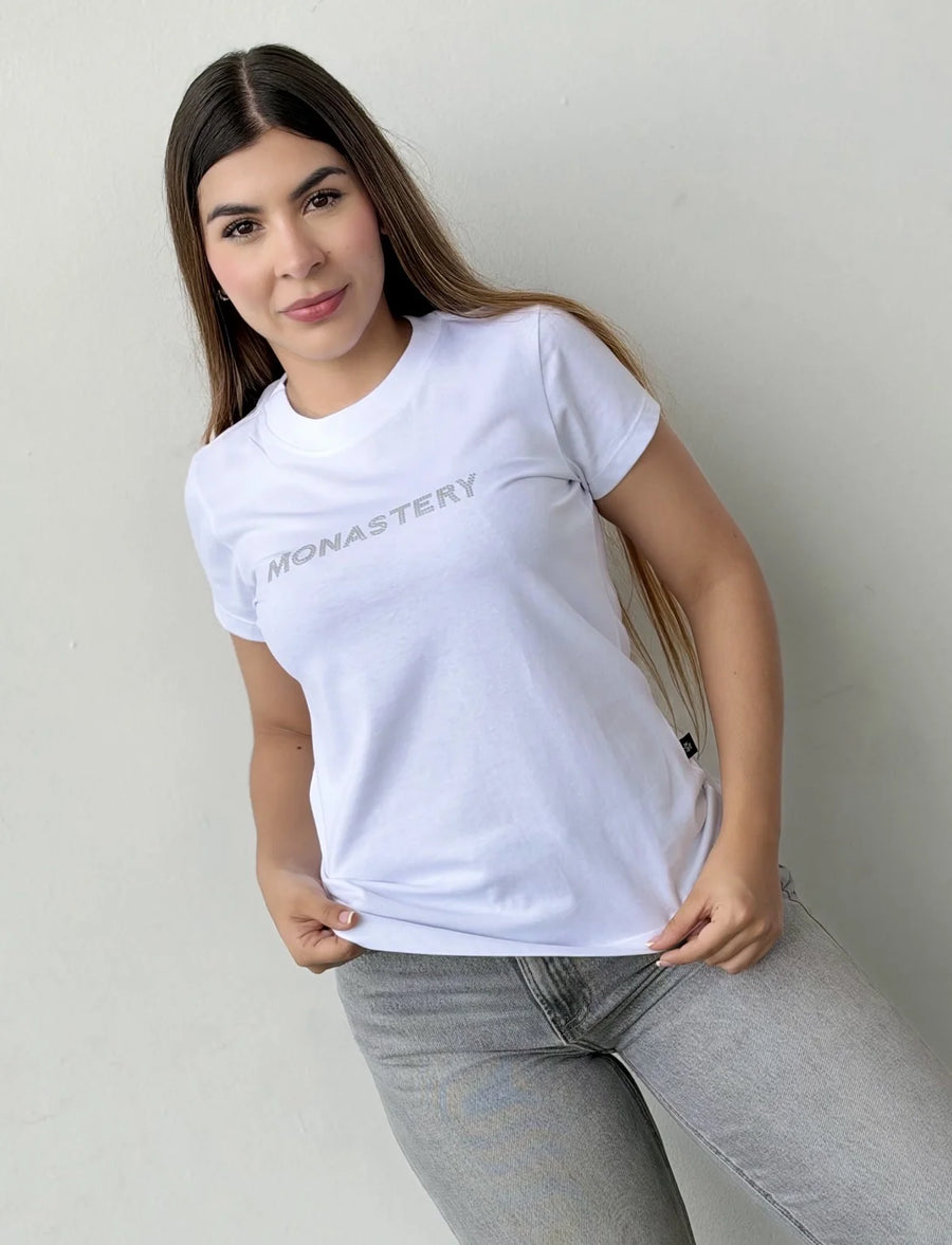 Camiseta dama referencia 17006, color Blanco, talla M