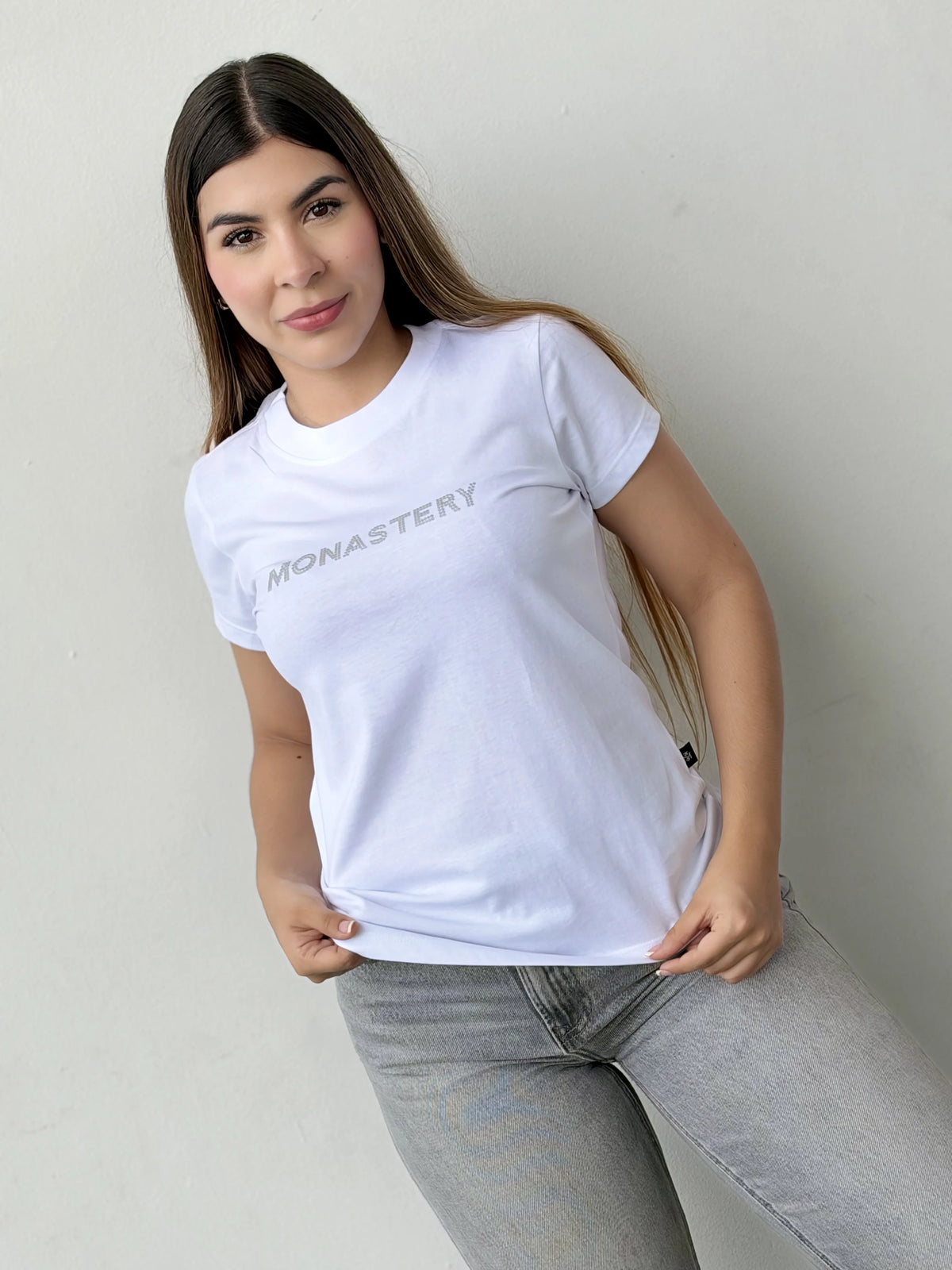 Camiseta dama referencia 17006, color Blanco, talla XL