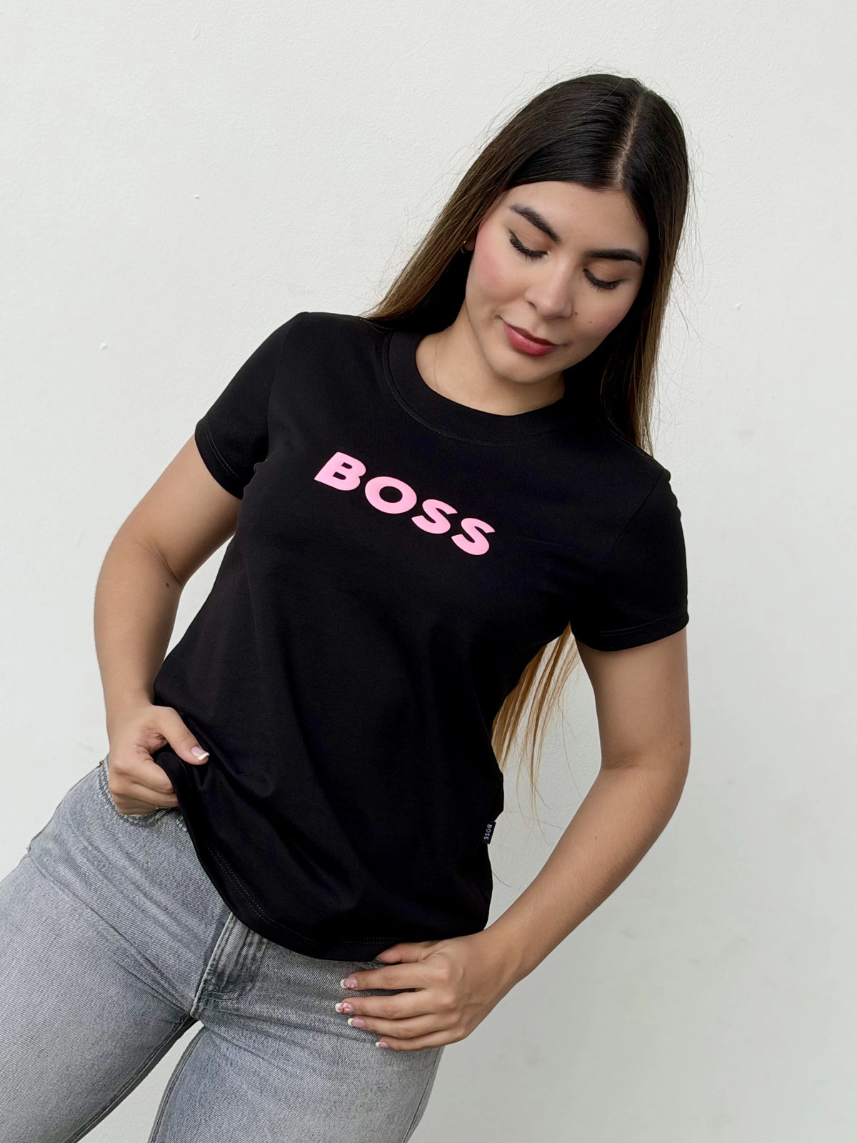 Camiseta dama referencia 17007, color Negro, talla XL