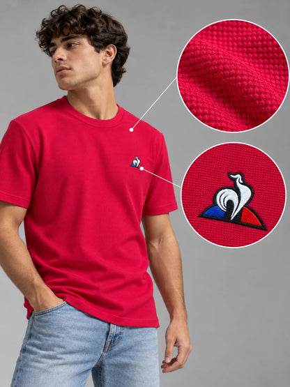 Camiseta textura referencia 20006, color Rojo, talla M