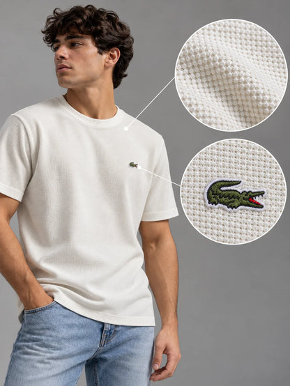 Camiseta textura referencia 20007, color Beige, talla 2XL
