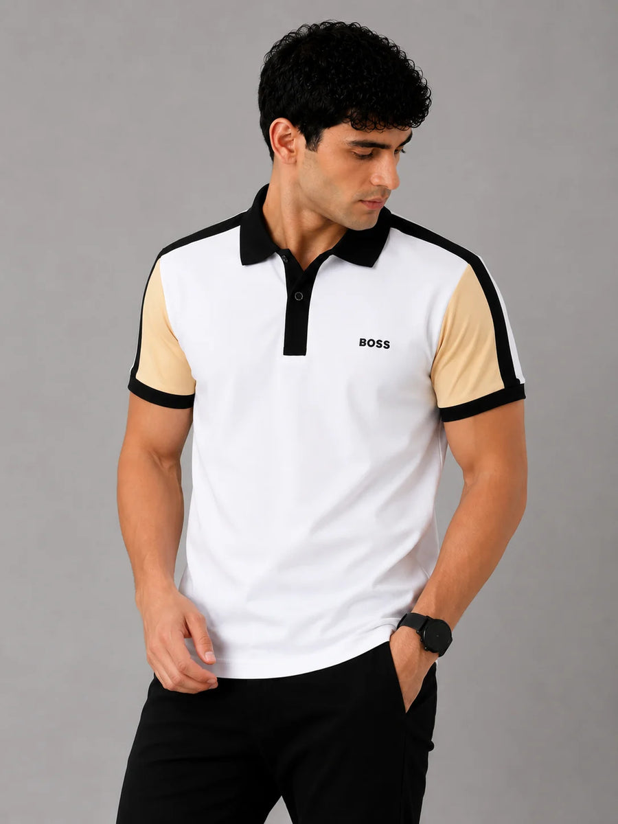 Polo referencia 30006, color Blanco, talla S