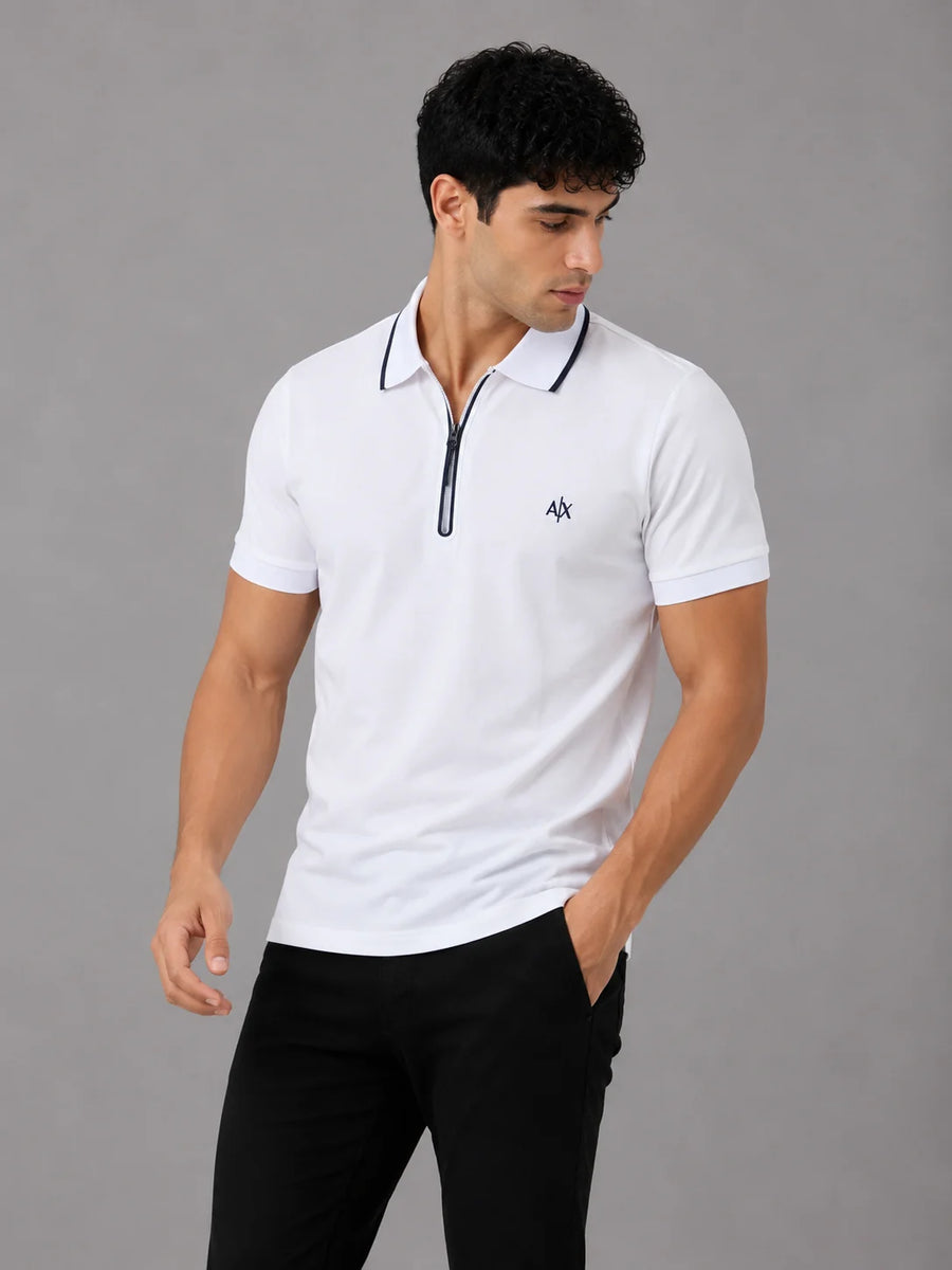 Polo referencia 30010, color Blanco, talla S