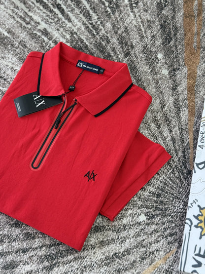Polo referencia 30010, color Rojo, talla S