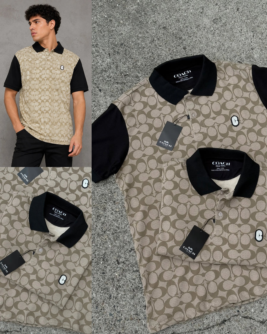 Polo referencia 30012, color Caqui, talla S