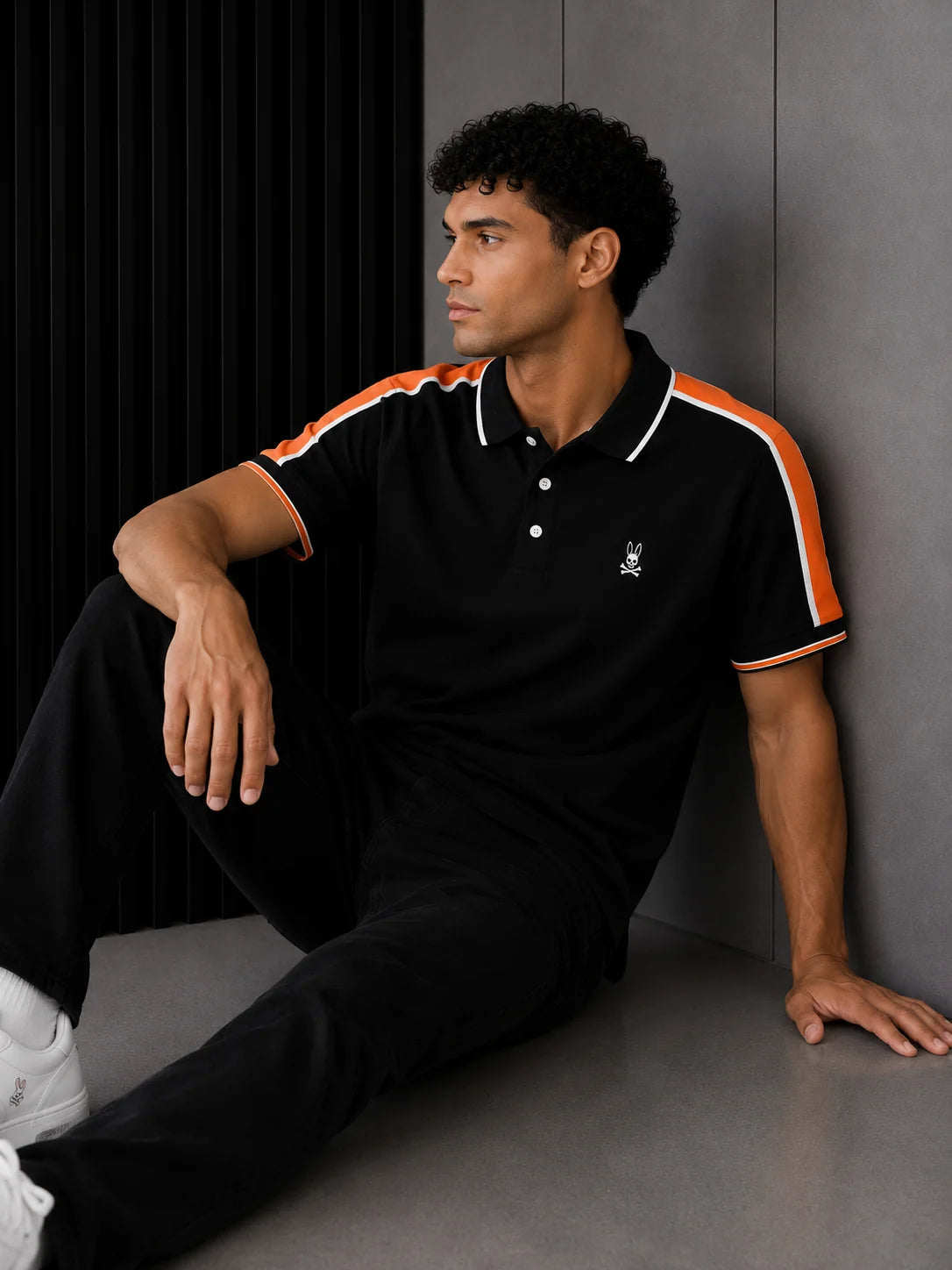 Polo referencia 30019, color Negro, talla S