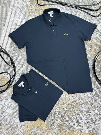 Polo referencia 30022, color Azul pizarra, talla S