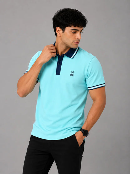 Polo referencia 30039, color Turquesa, talla M