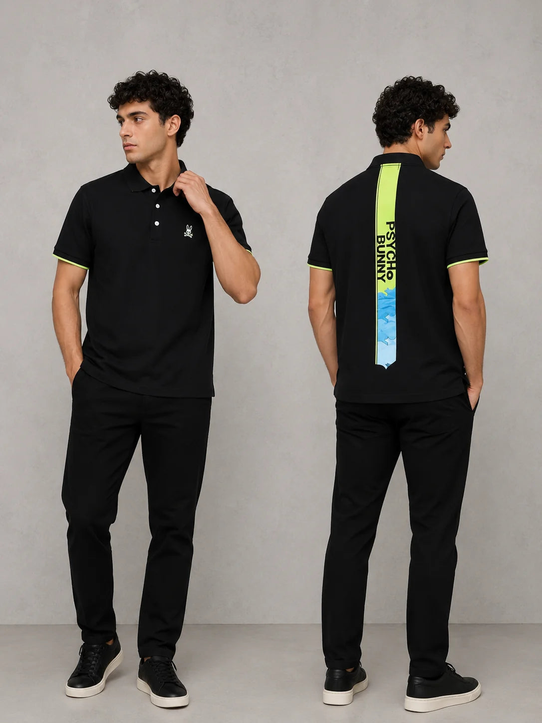 Polo referencia 30043, color Negro, talla S