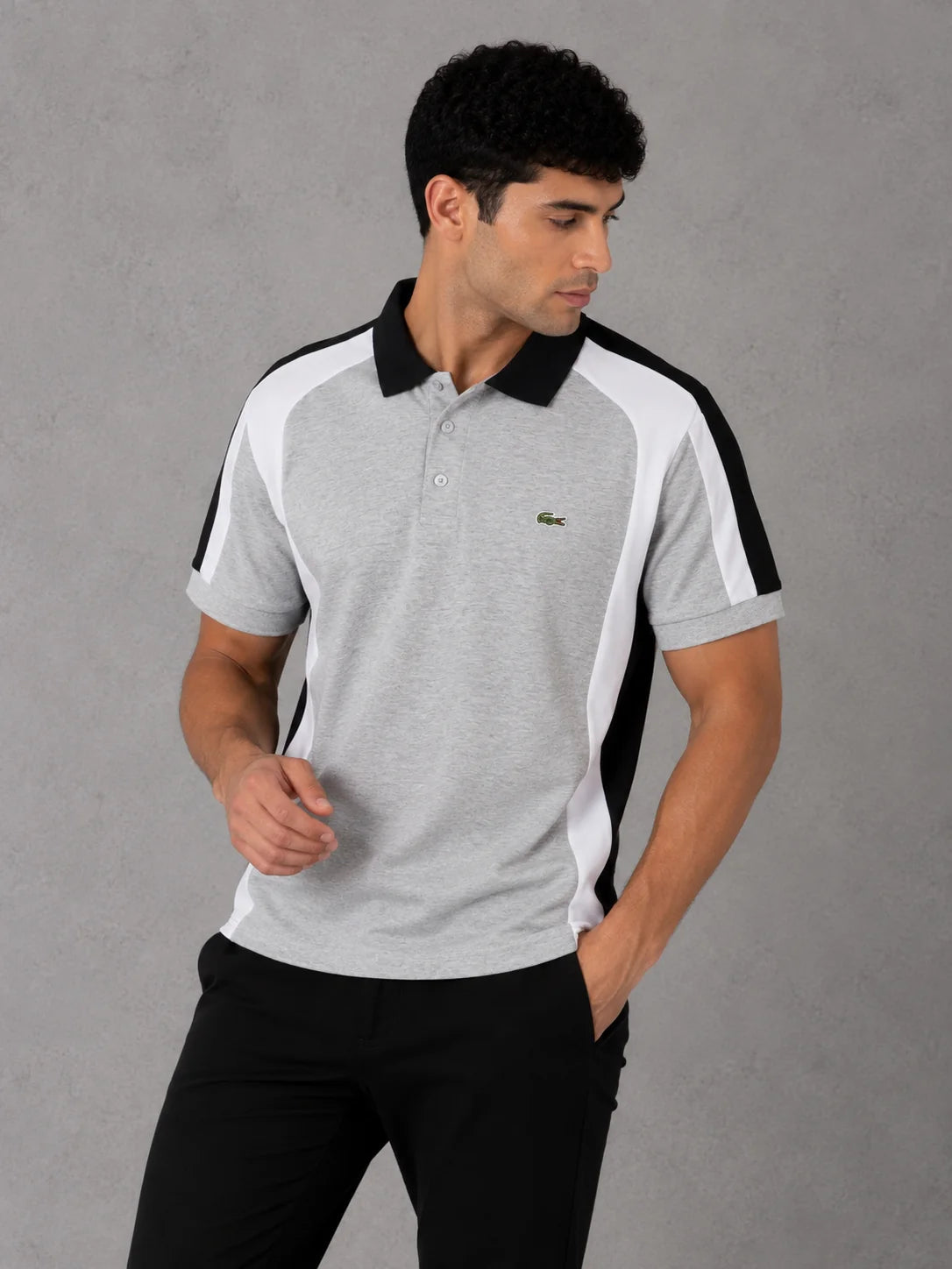 Polo referencia 30050, color Gris claro, talla M