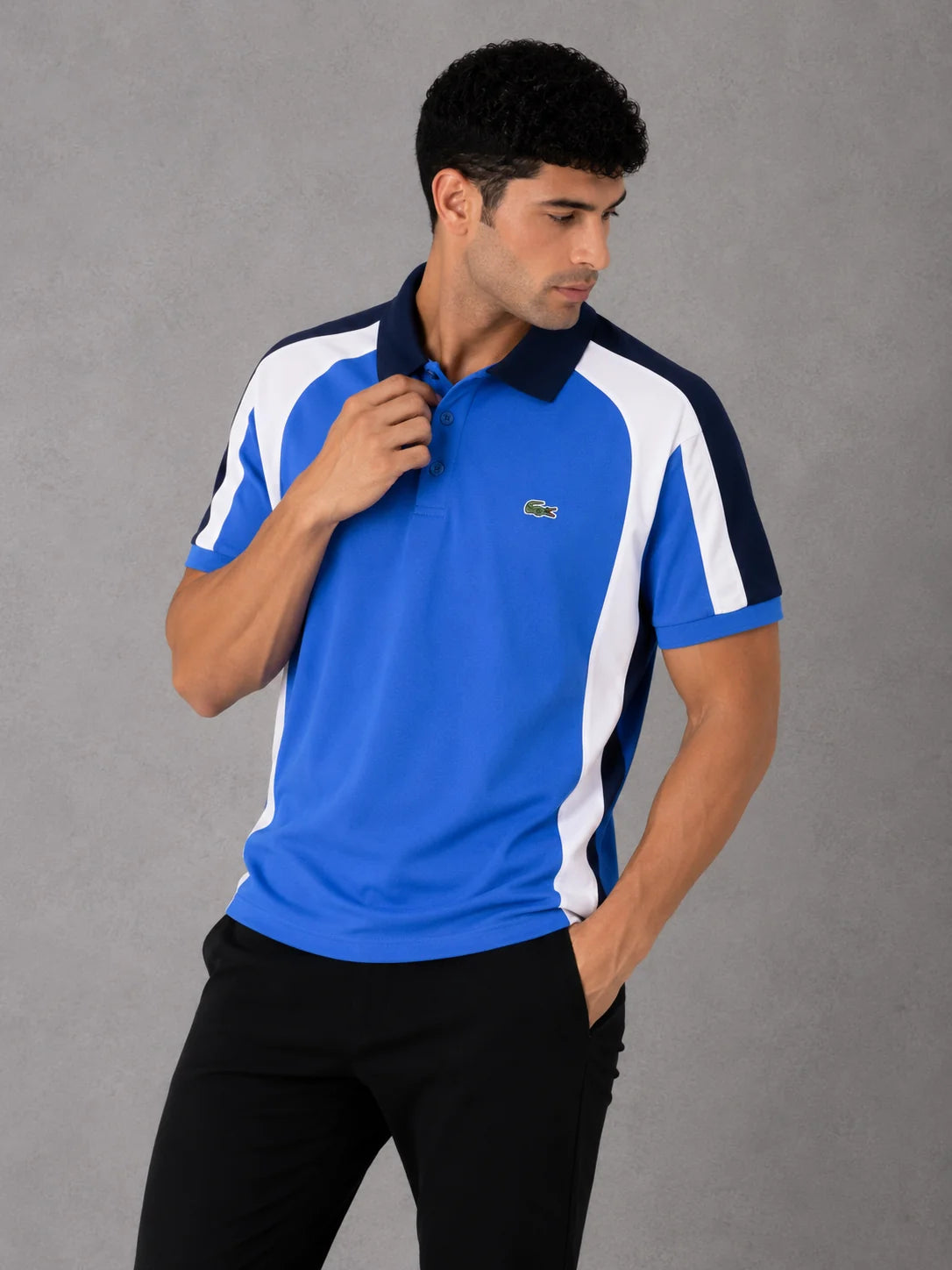 Polo referencia 30050, color Azul rey, talla XL