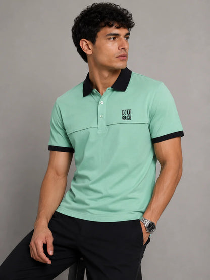 Polo referencia 30051, color Verde menta, talla L