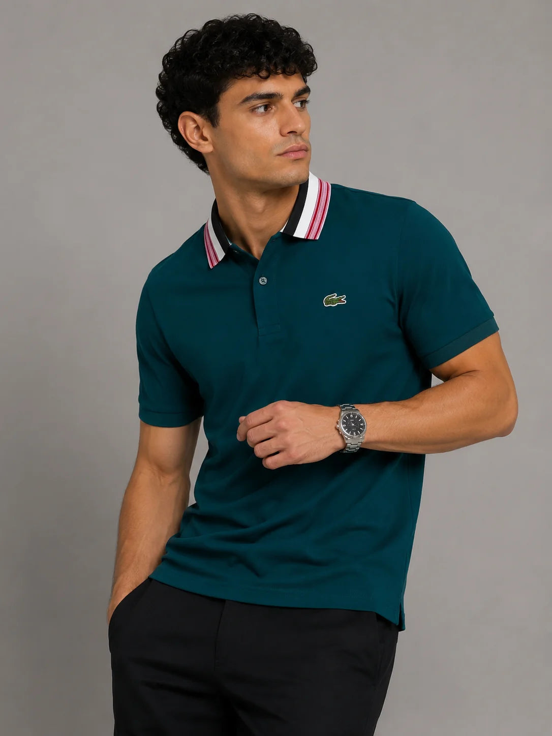 Polo referencia 30058, color Verde cerceta, talla XXXL