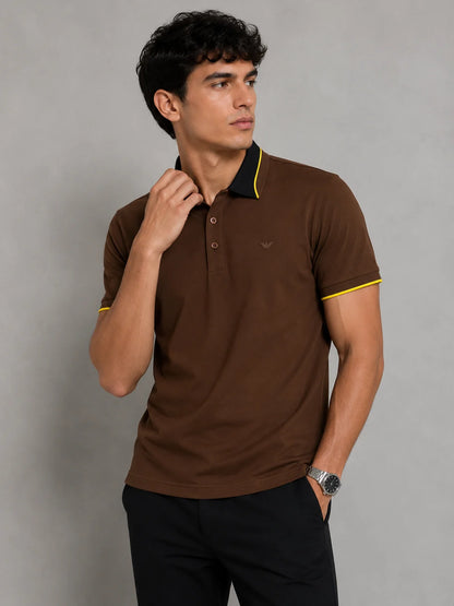 Polo referencia 30062, color Marron, talla XXXL