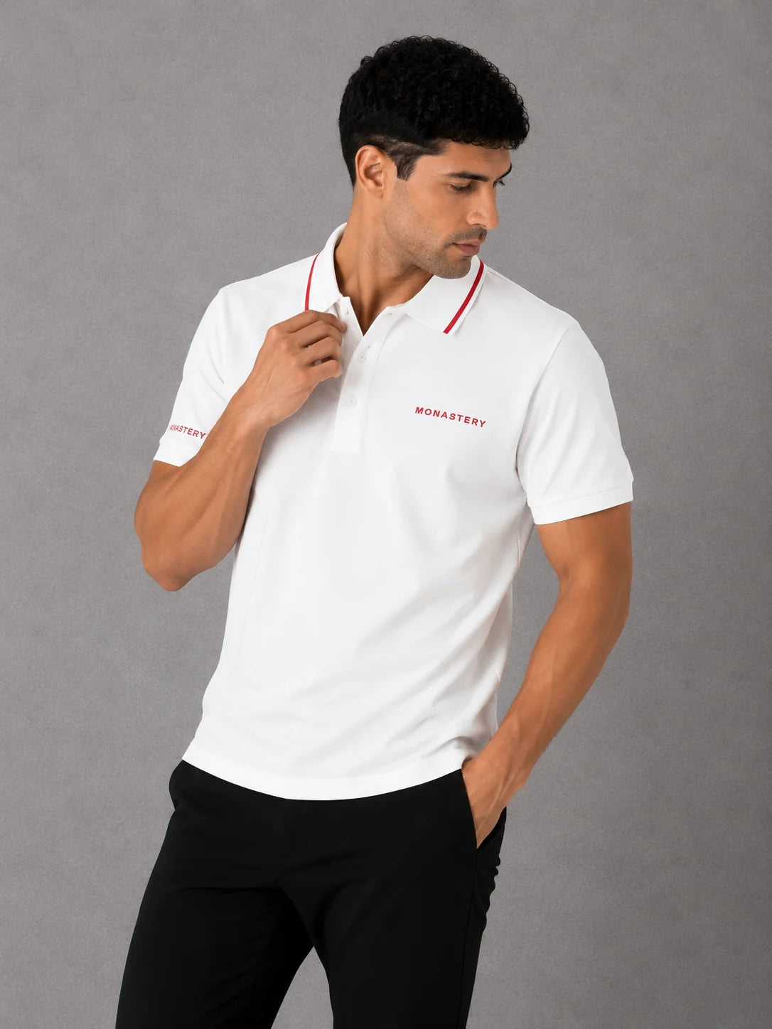 Polo referencia 30078, color Blanco, talla XL
