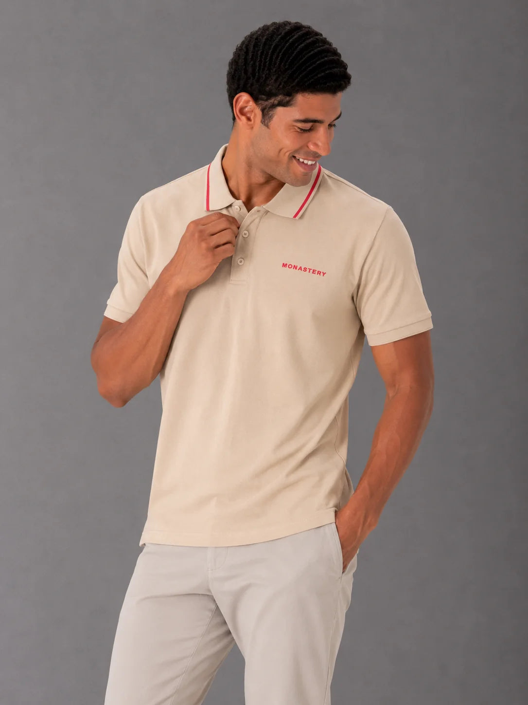 Polo referencia 30078, color Caqui, talla XXL
