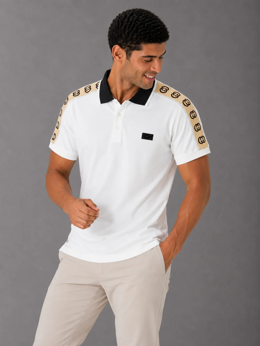 Polo referencia 30080, color Blanco, talla L