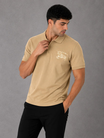 Polo referencia 30081, color Caqui, talla XL
