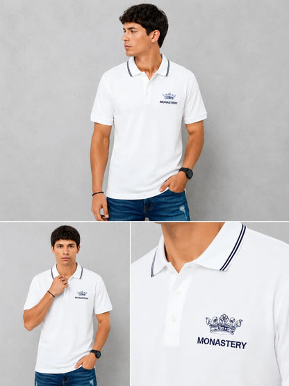 Polo referencia 30084, color Blanco, talla XL