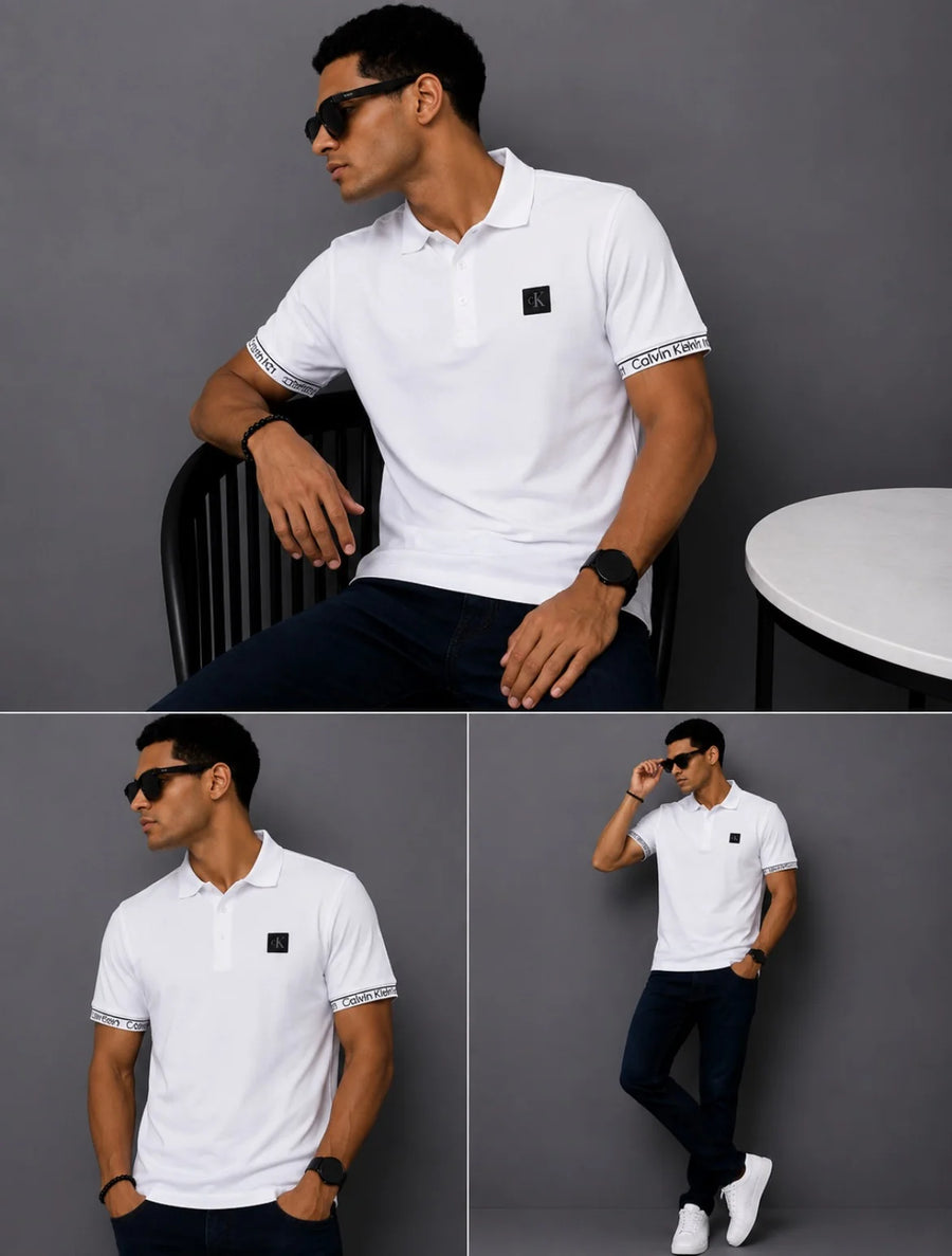 Polo referencia 30086, color Blanco, talla M