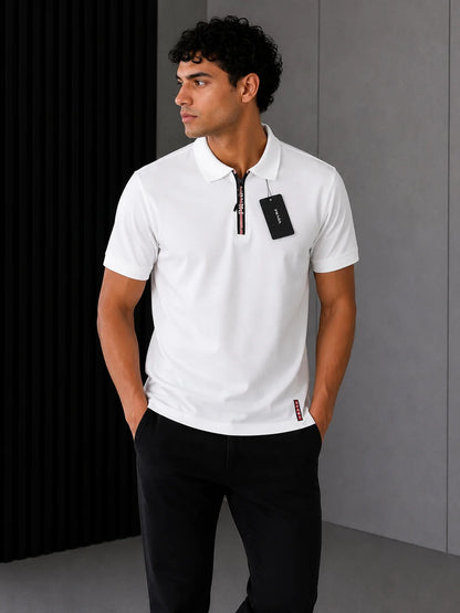 Polo referencia 30093, color Blanco, talla XL