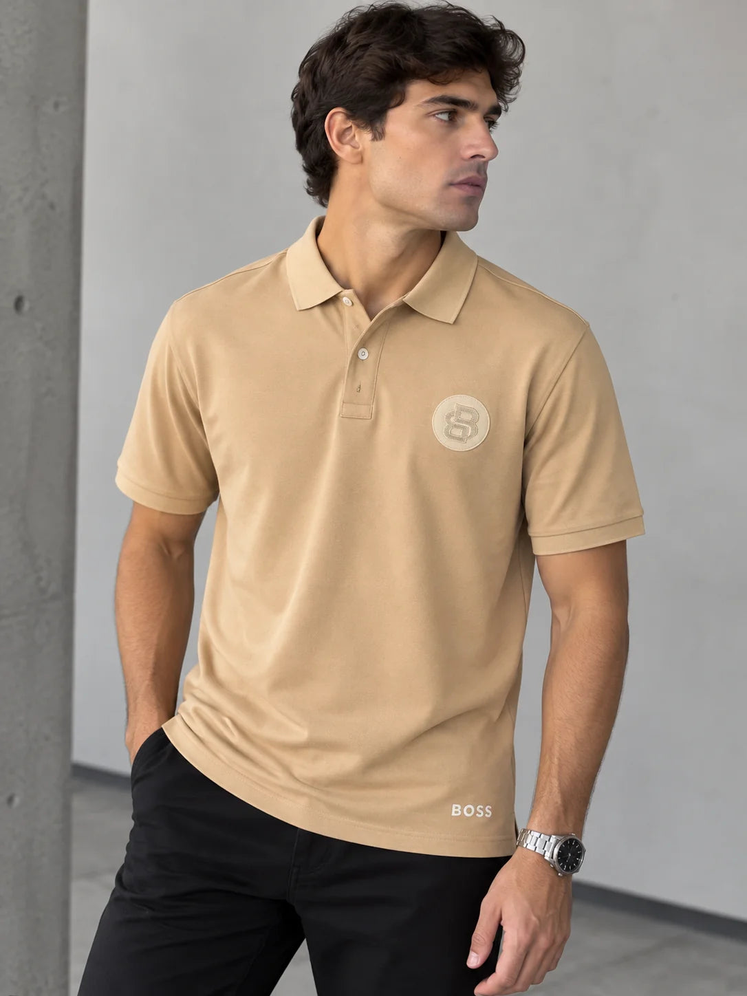 Polo referencia 30099, color Caqui, talla XXL