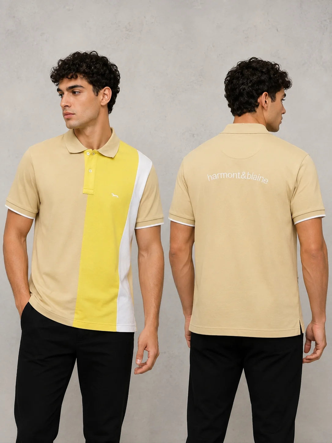 Polo referencia 30139, color Beige, talla XL