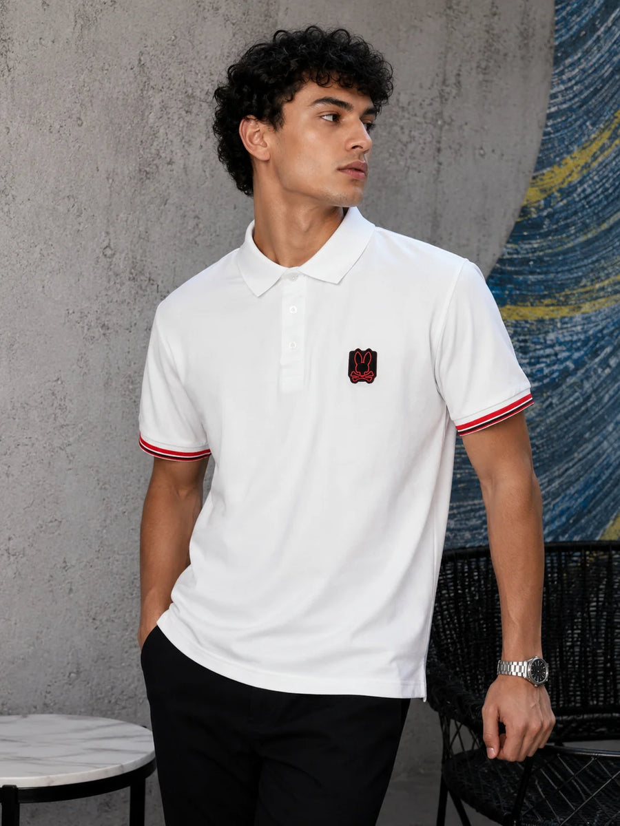 Polo referencia 30145, color Blanco, talla XL