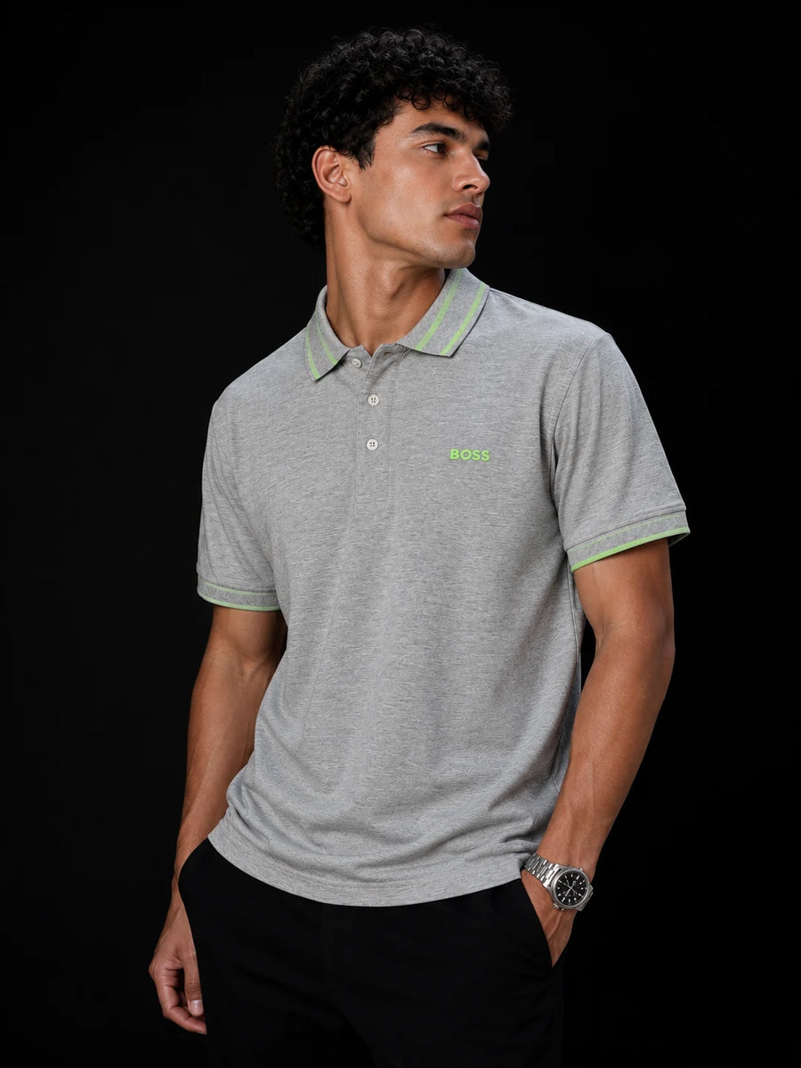 Polo referencia 30146, color Gris claro, talla XL