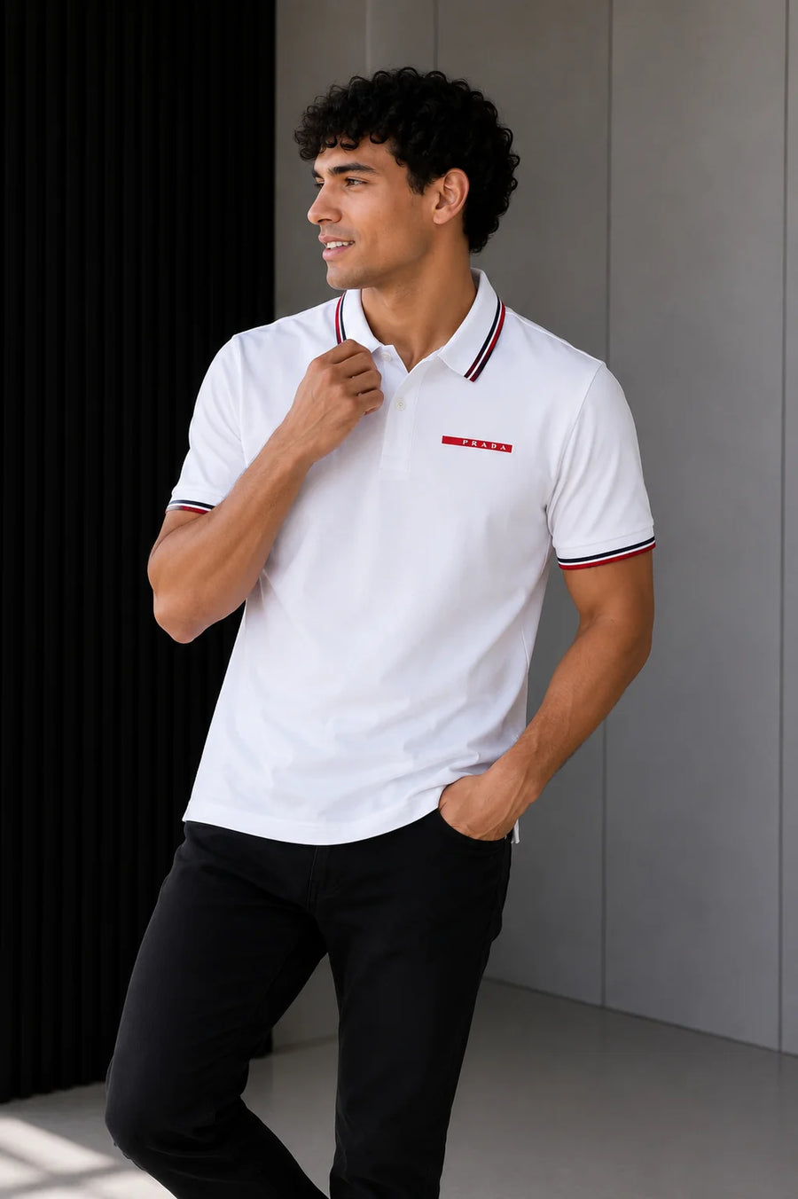Polo referencia 30163, color Blanco, talla XXL