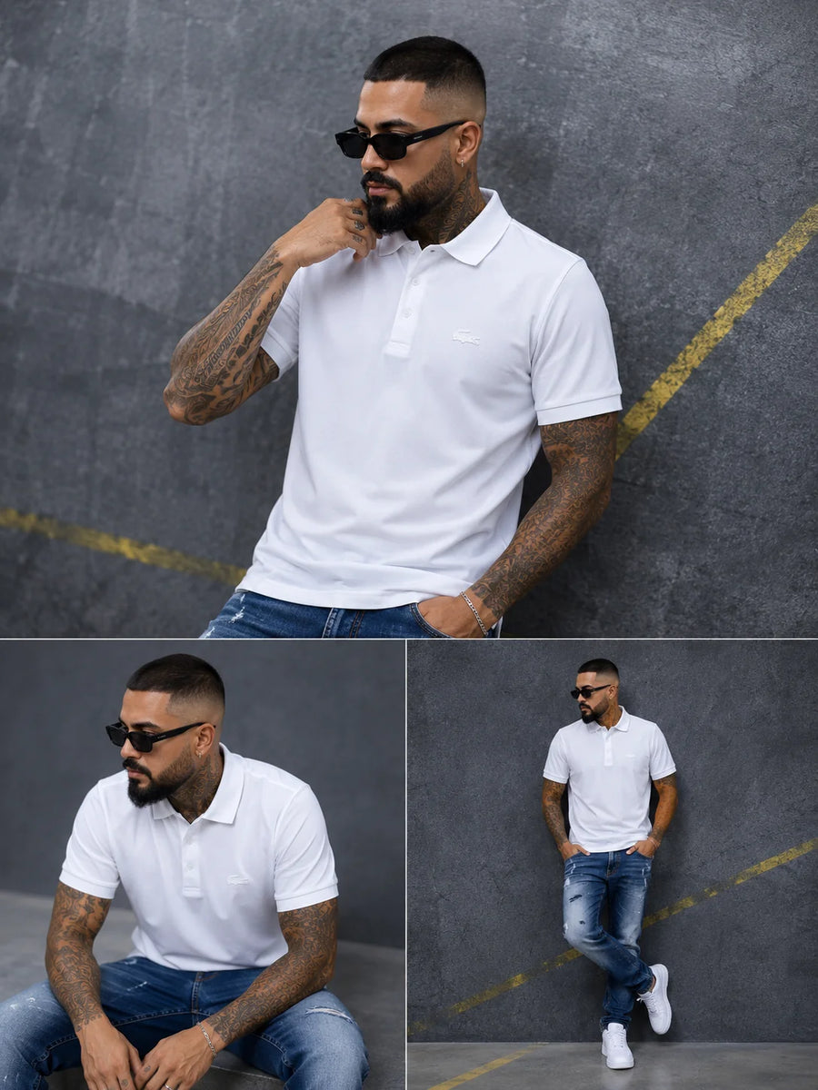Polo referencia 30164, color Blanco, talla XXL