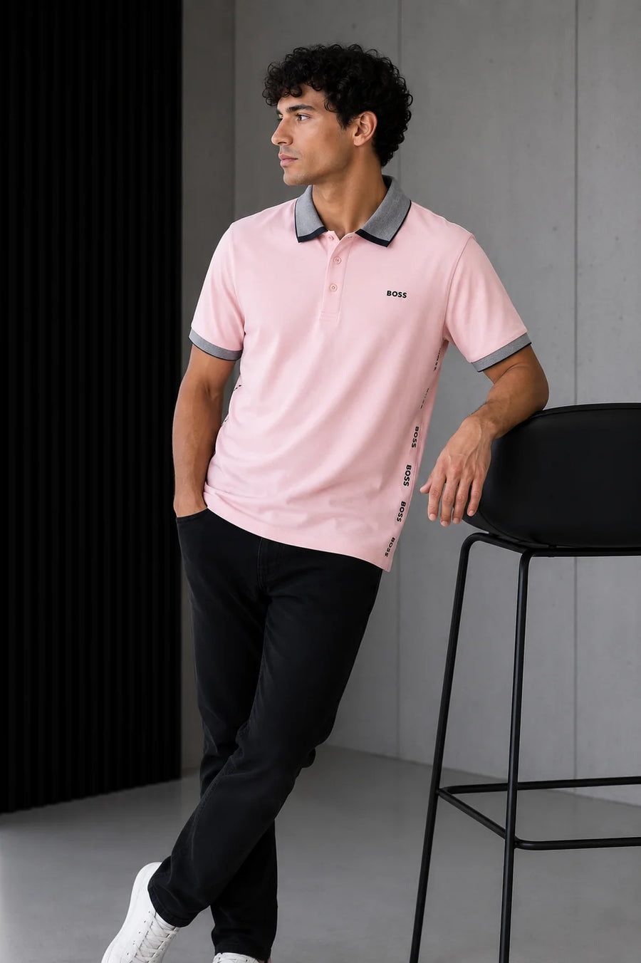Polo referencia 30168, color Rosado claro, talla XXL