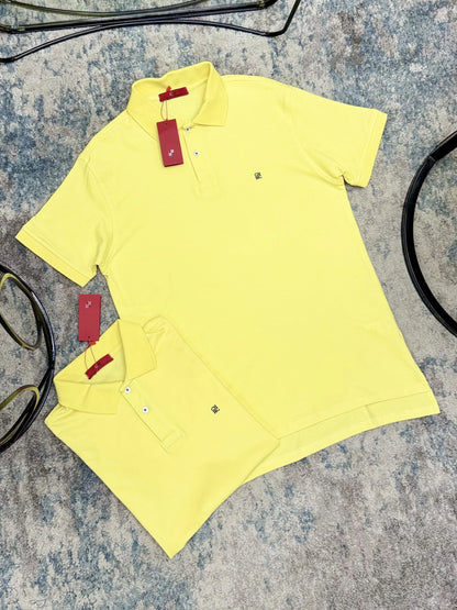 Polo referencia 30171, color Amarillo claro, talla L