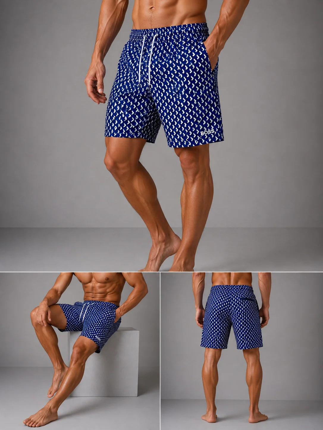 Pantaloneta referencia 50007, color Azul oscuro, talla XL