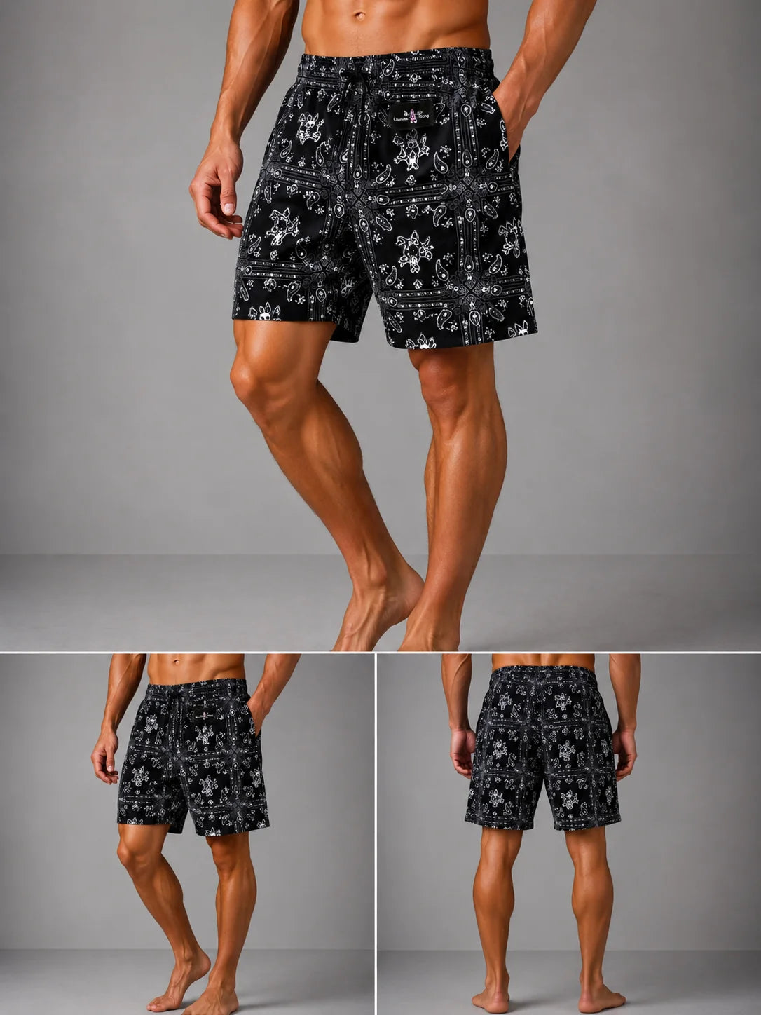 Pantaloneta referencia 50034, color Negro, talla L