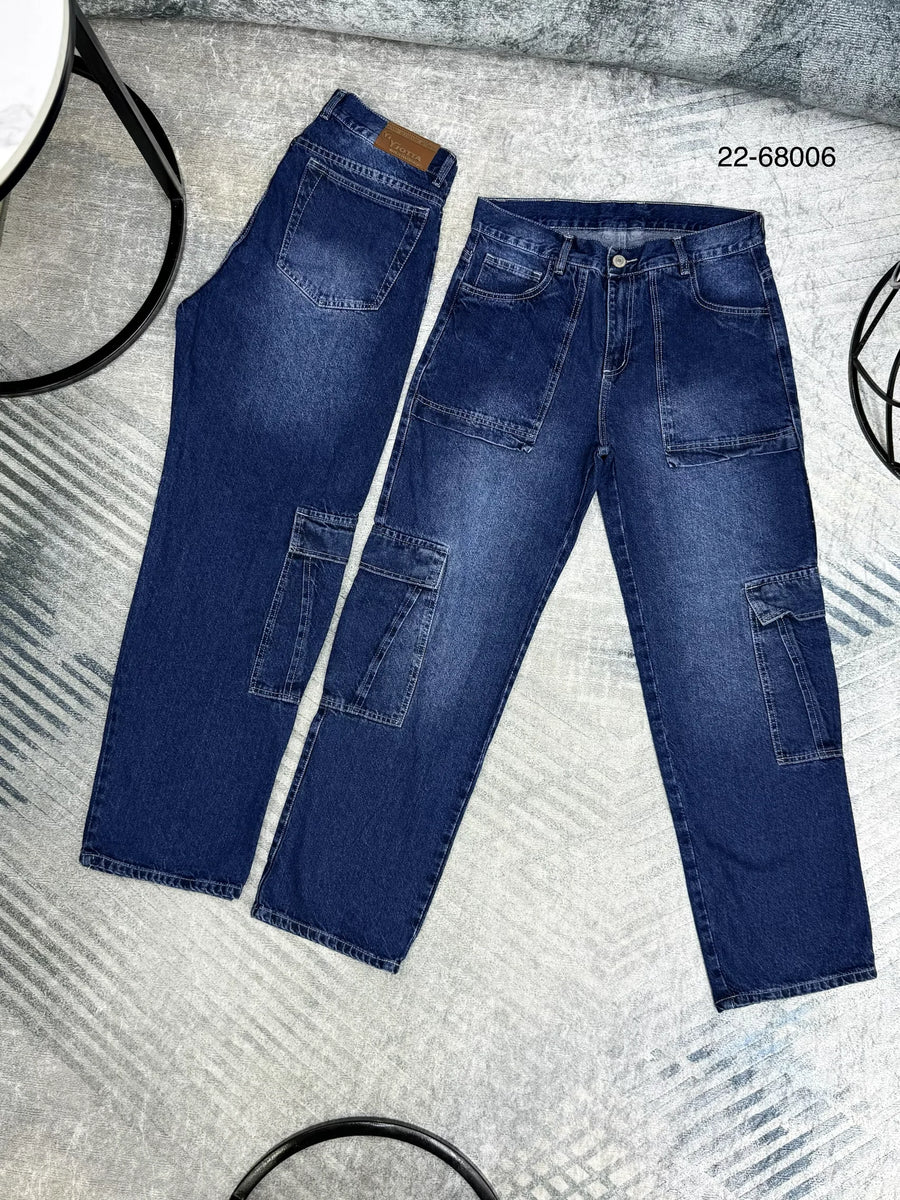 Jean Baggy referencia 68006, color Indigo, talla 30