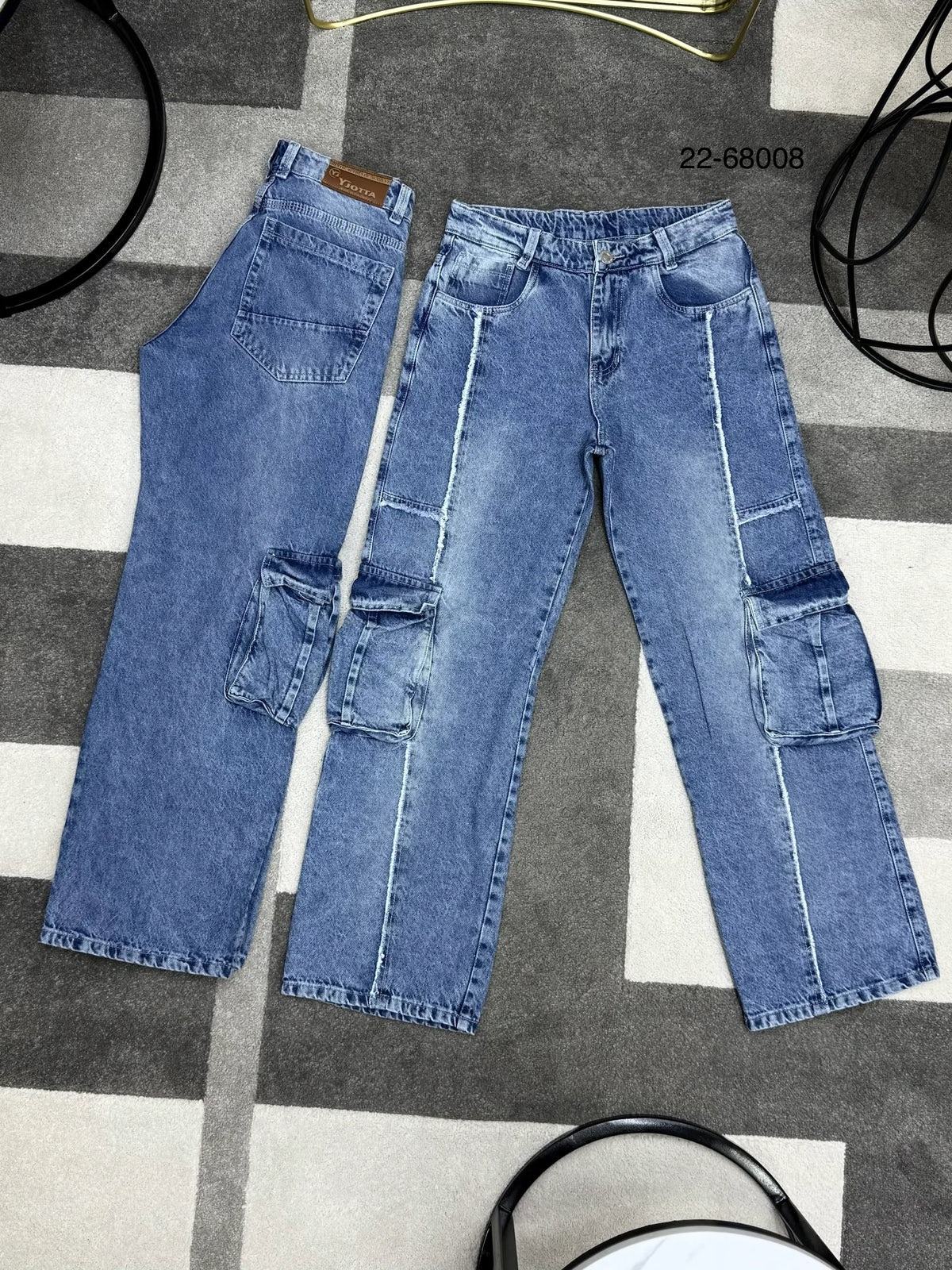 Jean Baggy referencia 68008, color Azul rey, talla 36