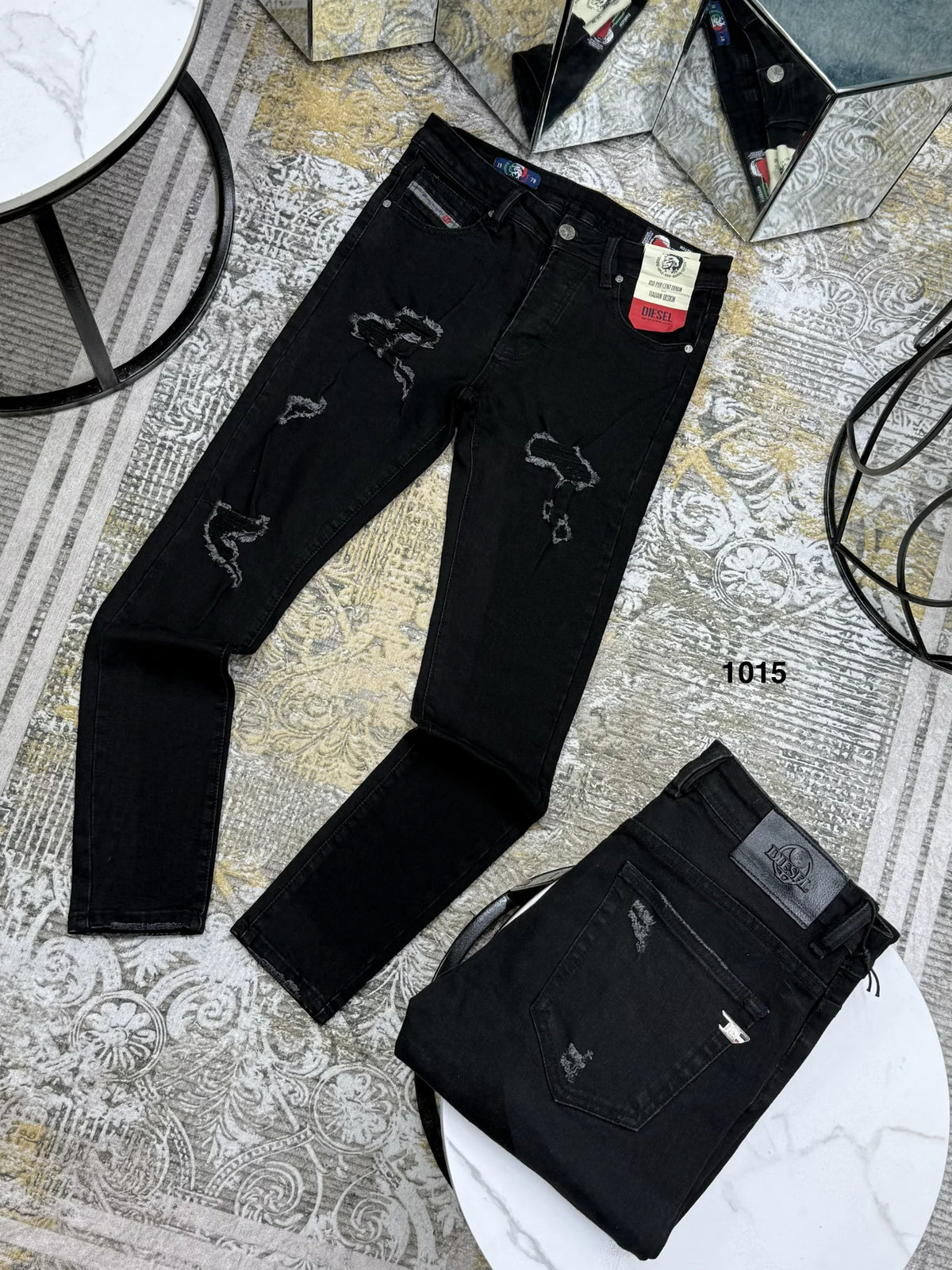Jean referencia 70001, color Negro, talla 30