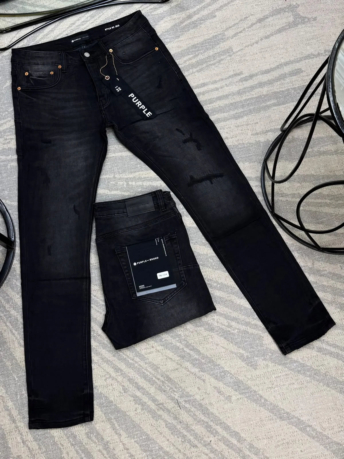 Jean referencia 70055, color Negro, talla 32