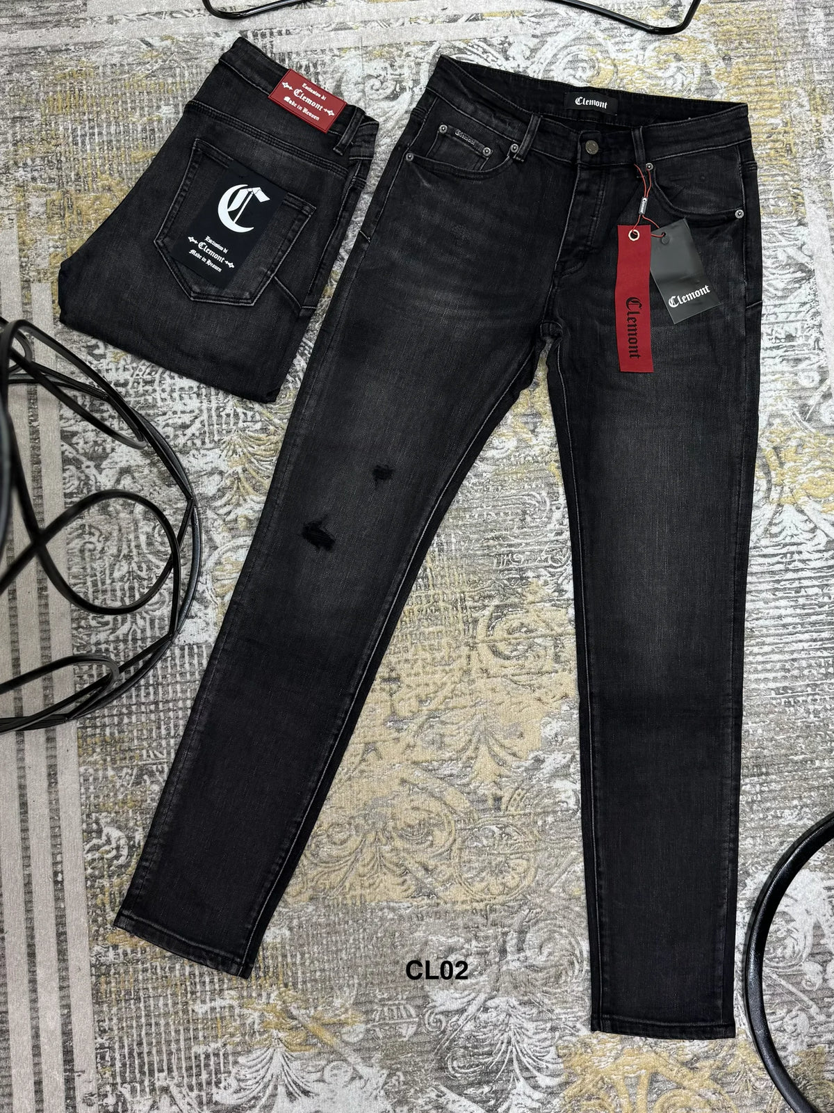 Jean referencia 70074, color Negro, talla 38