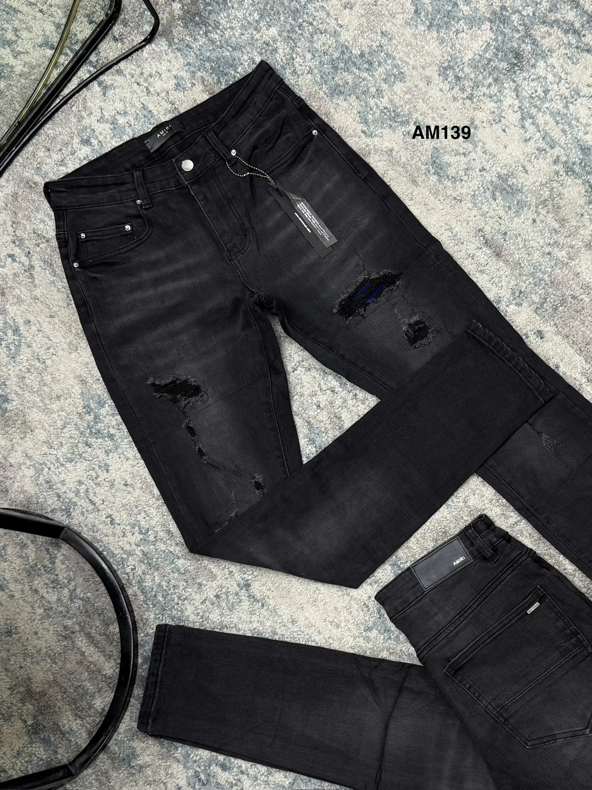 Jean referencia 70095, color Negro, talla 34