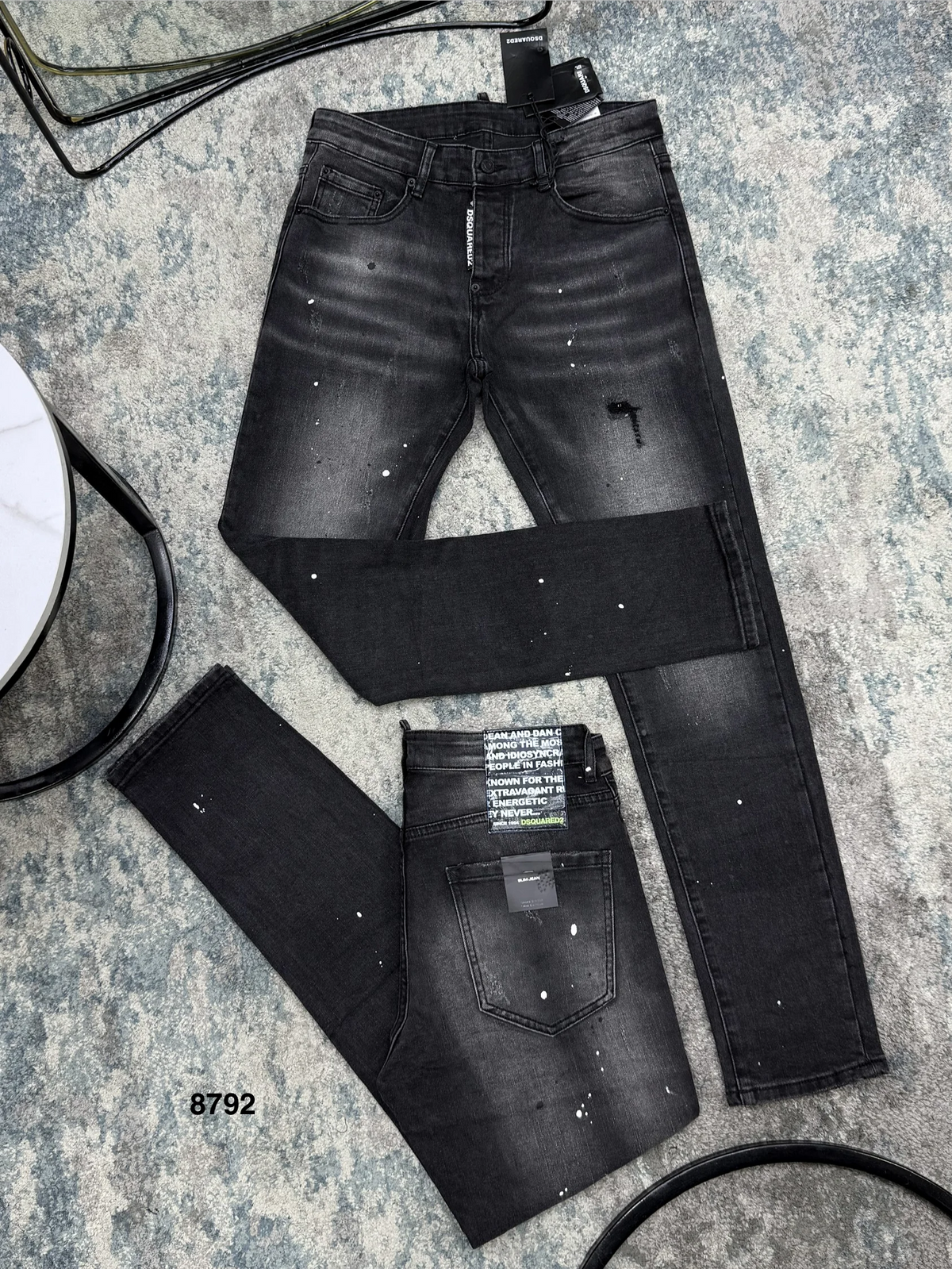 Jean referencia 70097, color Negro, talla 38