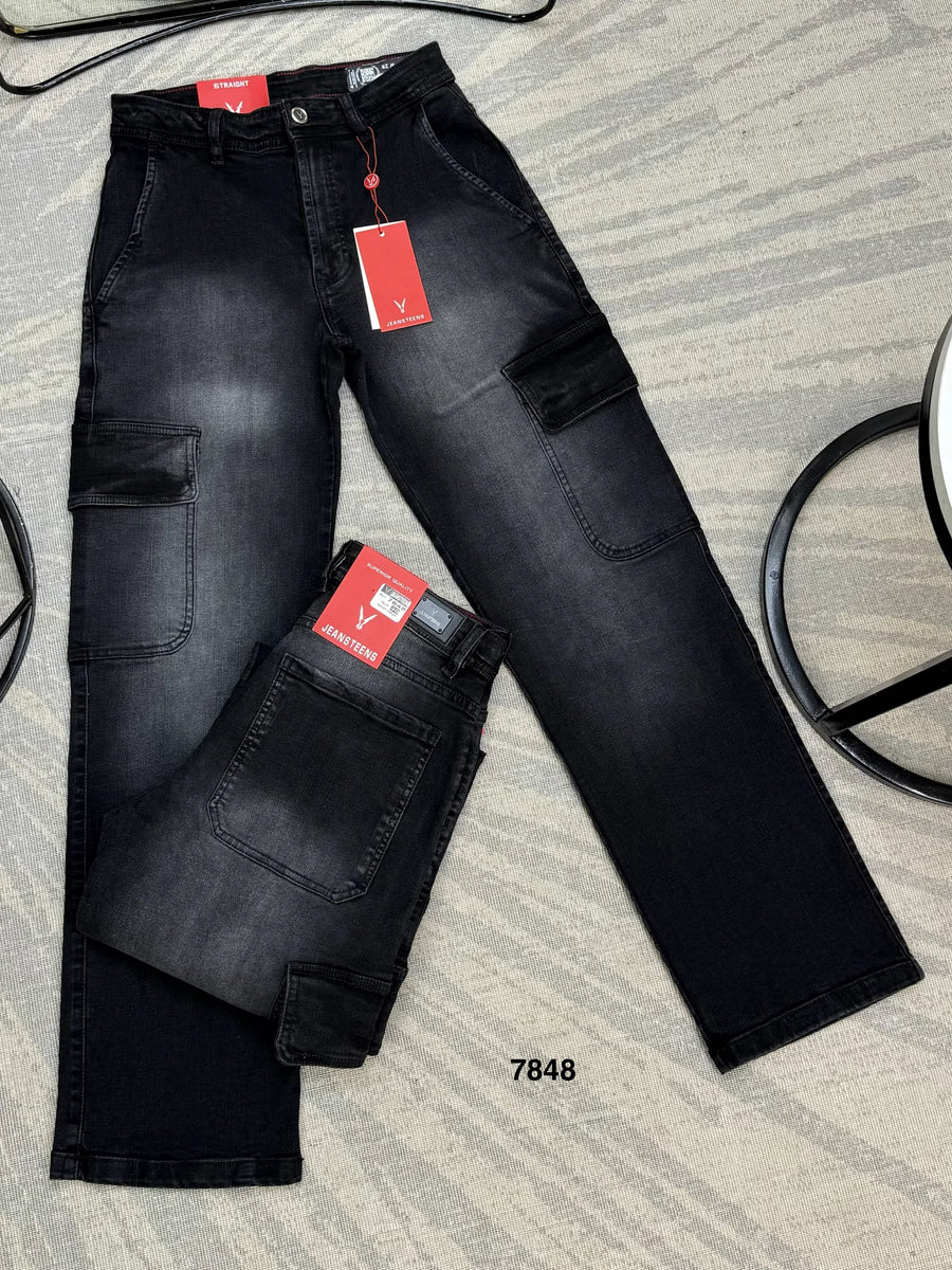 Jean Baggy referencia 7848, color Negro, talla 28
